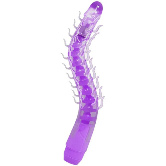 BAILE - FLEXI VIBE SENSUAL SPINE BENDABLE VIBRATING DILDO LILA 23.5 CM - Nuvica