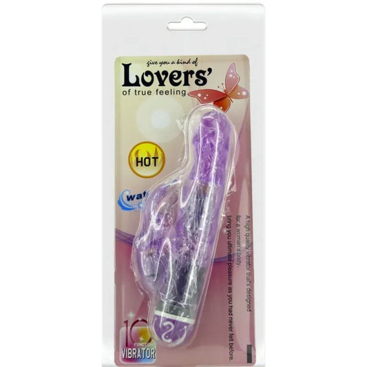 BAILE - VIBRATORS MULTIVELOCIDAD CON RABBIT LILA - Nuvica