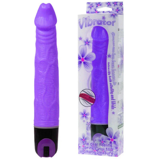 BAILE - VIBRATOR MULTISPEED 21.5 CM MORADO - Nuvica