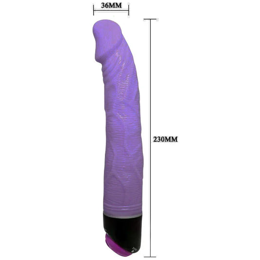 BAILE - ADOUR CLUB VIBRADOR REALÍSTICO 23 CM LILA - Nuvica
