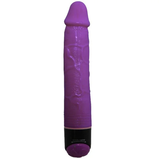 BAILE - COLORFUL SEX VIBRADOR REALÍSTICO LILA 23 CM - Nuvica