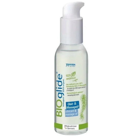 BIOGLIDE - LUBRICANTE ACEITE DE MASAJE ORGÁNICO 125 ML - Nuvica