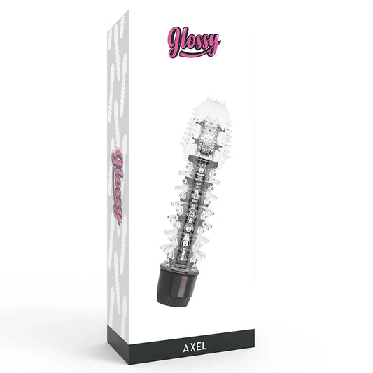 GLOSSY - AXEL VIBRADOR NEGRO - Nuvica