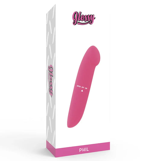 GLOSSY - PHIL VIBRADOR ROSA - Nuvica