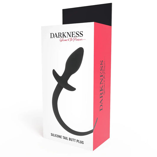 DARKNESS - PLUG ANAL 28 CM SILICONA NEGRO - Nuvica