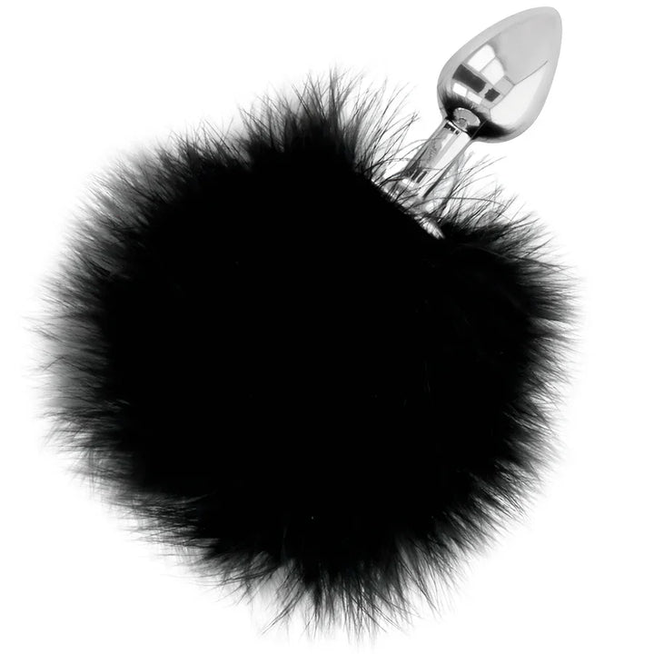 DARKNESS - EXTRA BUTTPLUG ANAL CON COLA NEGRO 7 CM - Nuvica