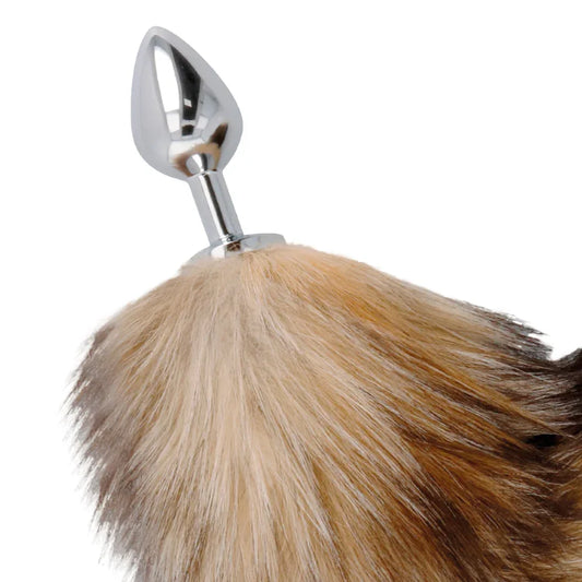 DARKNESS - TAIL BUTT PLUG SILVER - Nuvica