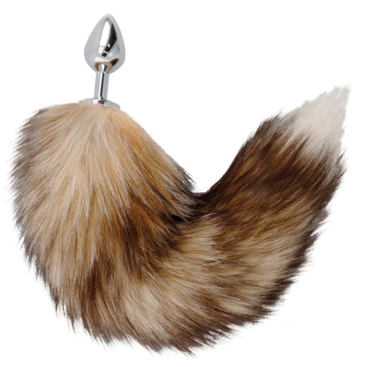 DARKNESS - TAIL BUTT PLUG SILVER - Nuvica