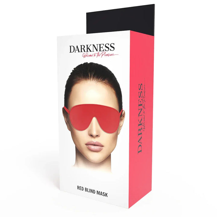 DARKNESS - MÁSCARA ANTIFAZ HIGH QUALITY ROJO - Nuvica