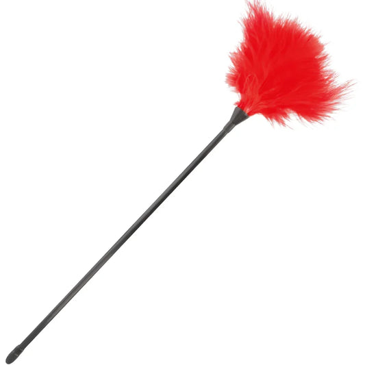 DARKNESS - PLUMA ESTIMULADORA ROJO 42CM - Nuvica