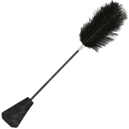 DARKNESS - FUSTA CON PLUMA LOVE NEGRO 56 CM - Nuvica