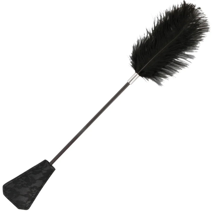 DARKNESS - FUSTA CON PLUMA LOVE NEGRO 56 CM - Nuvica
