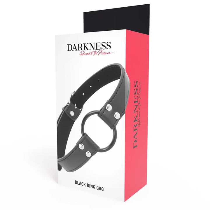 DARKNESS - MORDAZA CON ANILLA DIAMETRO 3.6 CM - Nuvica