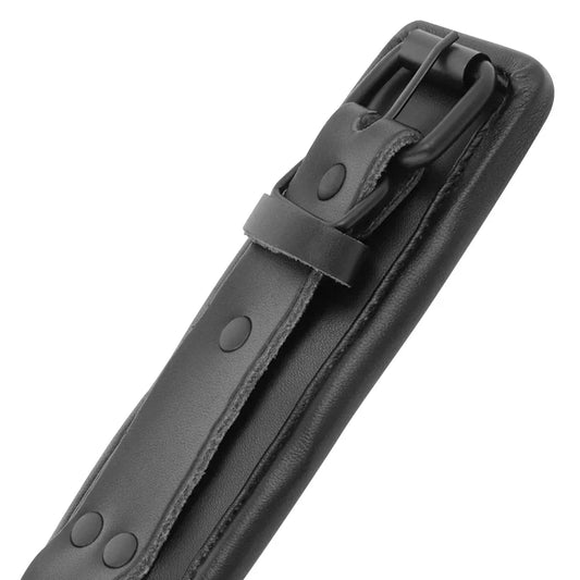 DARKNESS - ESPOSAS AJUSTABLES TOBILLOS LEATHER NEGRO - Nuvica