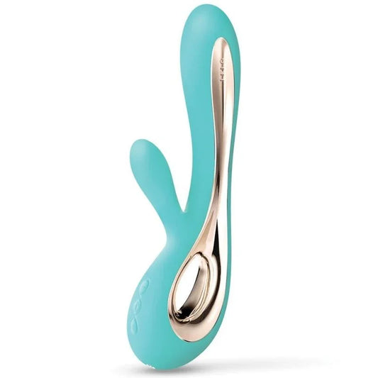 LELO - SORAYA 2 VIBRADOR RABBIT VERDE AGUA - Nuvica