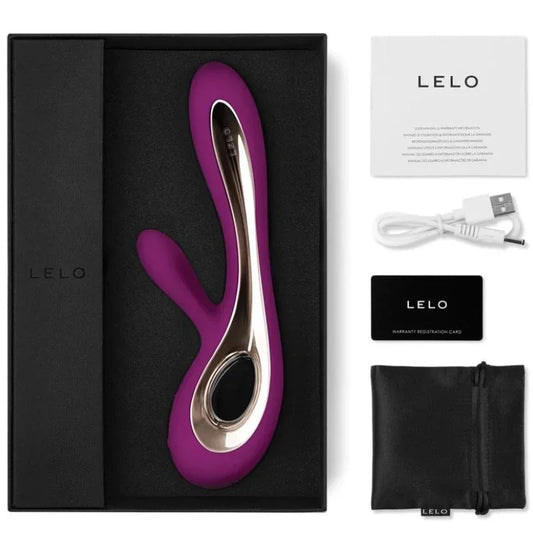 LELO - SORAYA 2 VIBRADOR RABBIT MORADO - Nuvica