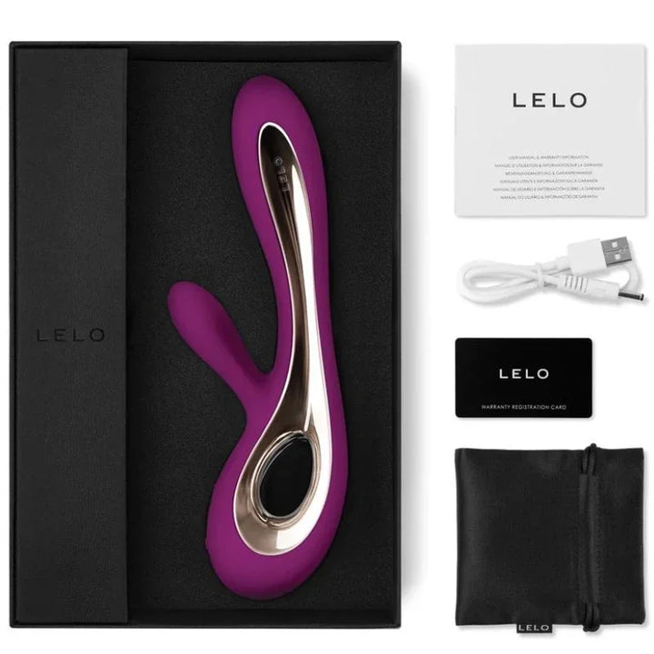 LELO - SORAYA 2 VIBRADOR RABBIT MORADO - Nuvica