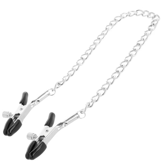 DARKNESS - PINZAS AJUSTABLES PARA PEZONES AJUSTABLES METAL - Nuvica