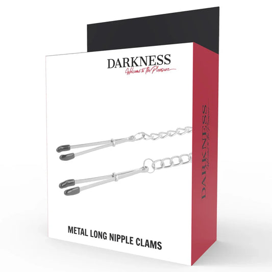 DARKNESS - PINZAS AJUSTABLES PARA PEZONES METAL - Nuvica