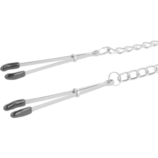 DARKNESS - PINZAS AJUSTABLES PARA PEZONES METAL - Nuvica