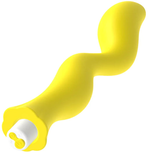 G-SPOT - GAVYN VIBRADOR PUNTO G AMARILLO - Nuvica