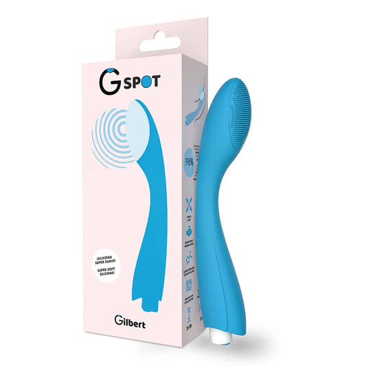 G-SPOT - GYLBERT VIBRADOR AZUL TURQUESA - Nuvica