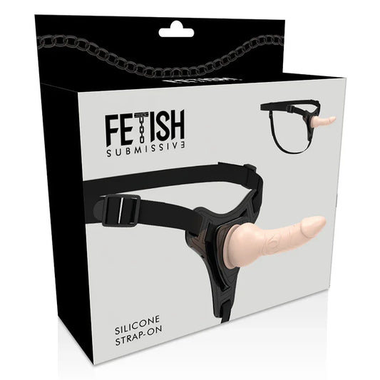 FETISH SUBMISSIVE HARNESS - SILICONA FLESH REALISTIC 16CM - Nuvica