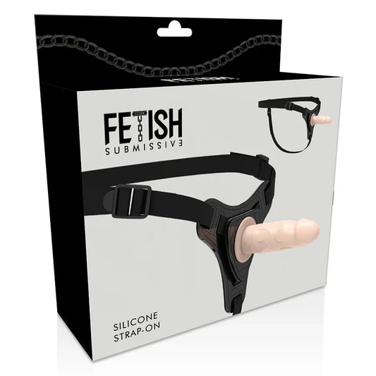 FETISH SUBMISSIVE HARNESS - SILICONA FLESH REALISTIC 12.5 CM - Nuvica