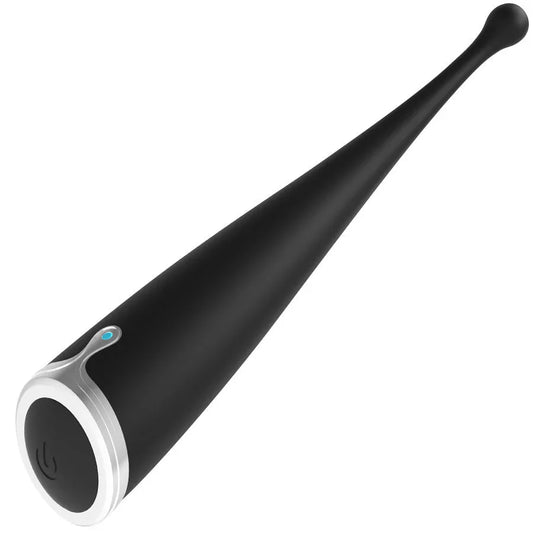 BRILLY GLAM - SPOT VIBE VIBRADOR CLITORIAL ORGASMICO SILICONA NEGRO - Nuvica