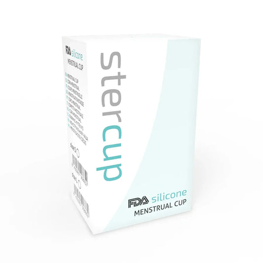 STERCUP - COPA MENSTRUAL FDA SILICONA LILA - TALLA S - Nuvica