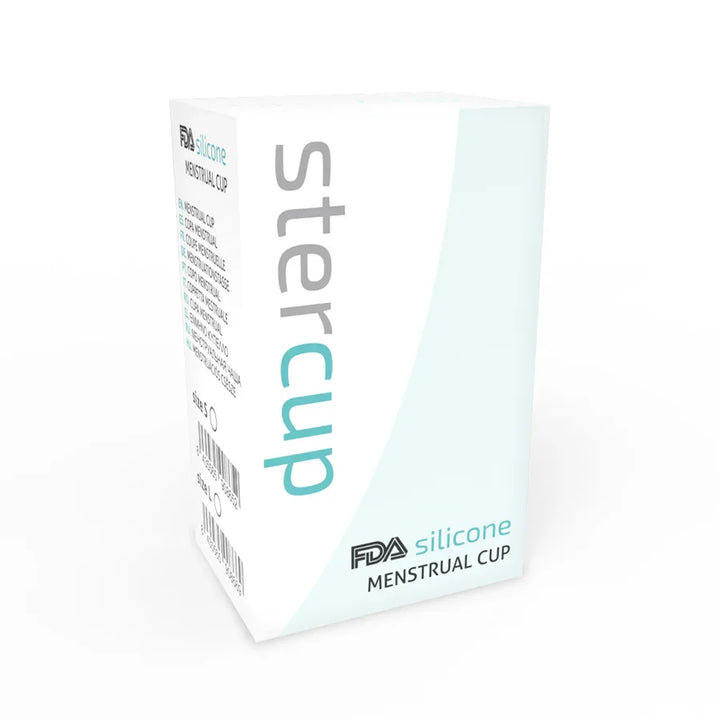 STERCUP - COPA MENSTRUAL FDA SILICONA LILA - TALLA S - Nuvica