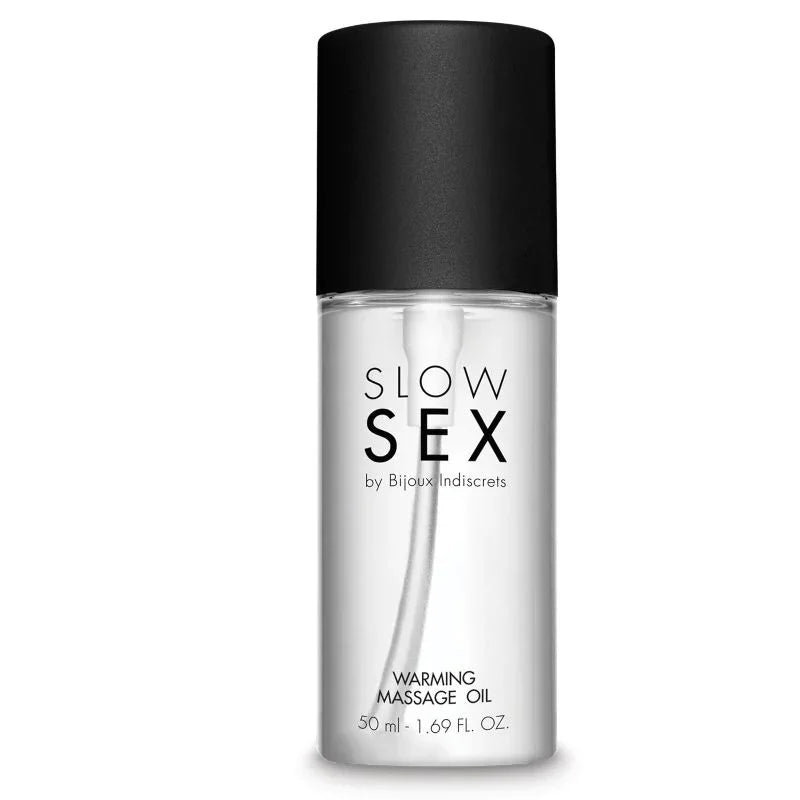 BIJOUX - SLOW SEX ACEITE MASAJE EFECTO CALOR 50 ML - Nuvica