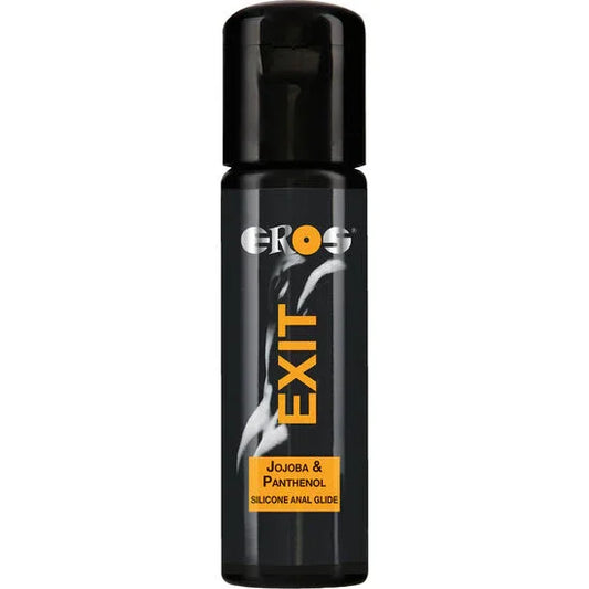 EROS - EXIT LUBRICANTE ANAL SILICONA CON JOJOBA & PANTENOL 100 ML - Nuvica