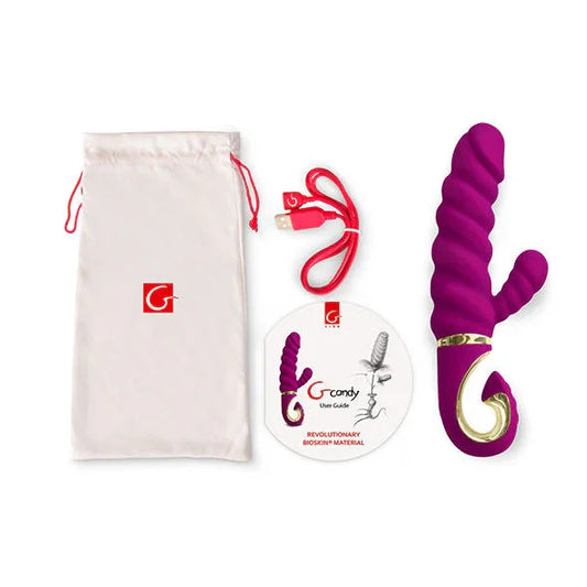 G-VIBE - FUN TOYS VIBRADOR RABBIT GCANDY SWEET RASPBERRY - Nuvica