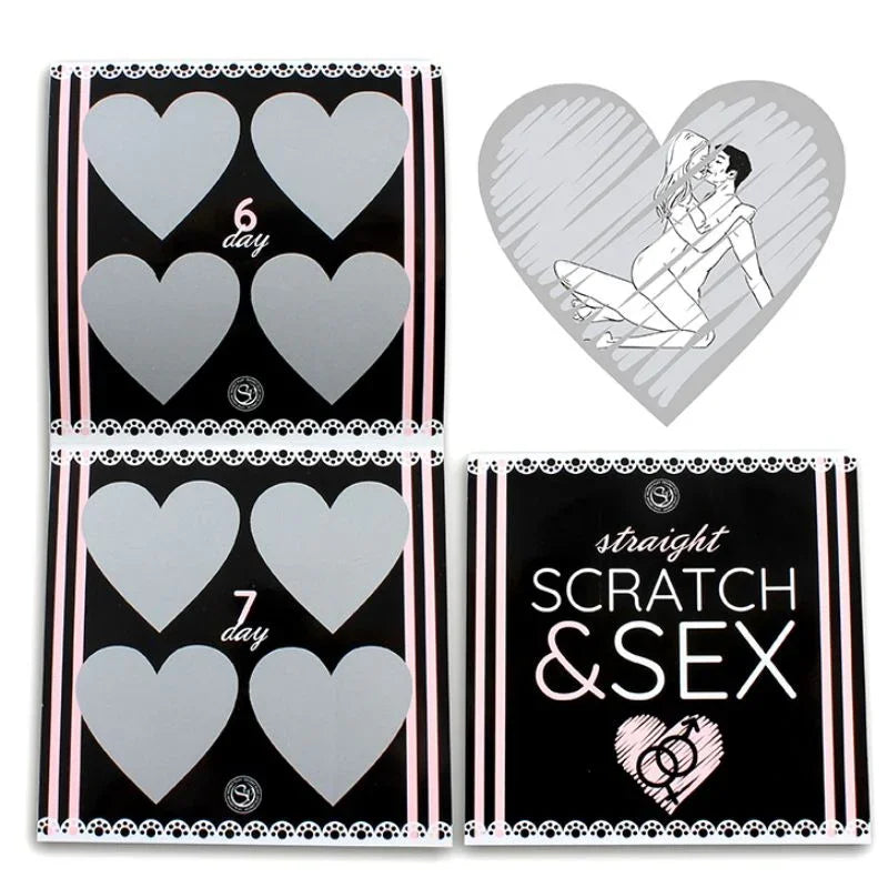 SECRETPLAY - SCRATCH & SEX JUEGO PAREJAS HETERO (ES/EN/FR/PT/DE) - Nuvica
