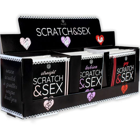 SECRETPLAY - DISPLAY + POSTURAS SCRATCH & SEX (ES/EN/FR/PT/DE) - Nuvica