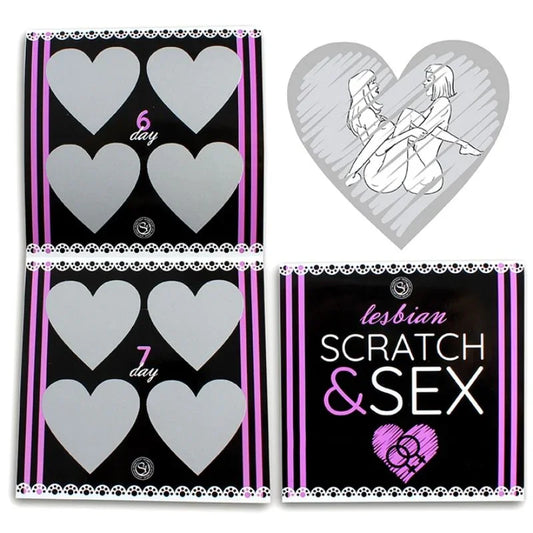 SECRETPLAY - SCRATCH & SEX JUEGO PAREJAS POSTURAS LESBICAS (ES/EN/FR/PT/DE) - Nuvica