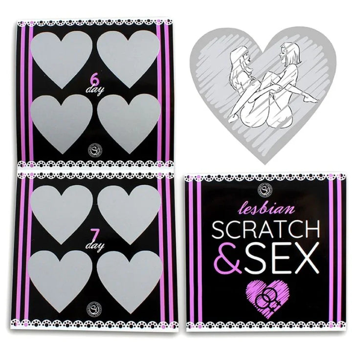 SECRETPLAY - SCRATCH & SEX JUEGO PAREJAS POSTURAS LESBICAS (ES/EN/FR/PT/DE) - Nuvica