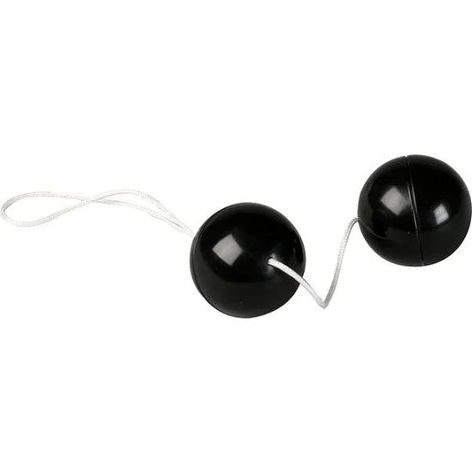 SEVEN CREATIONS - SUPERSOFT BOLAS ORGASMICAS NEGRO - Nuvica