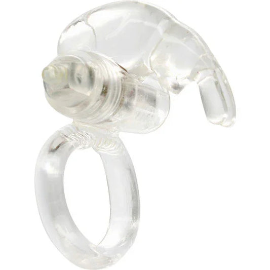 SEVEN CREATIONS - ANILLO VIBRADOR DE SILICONA TRANSPARENTE - Nuvica