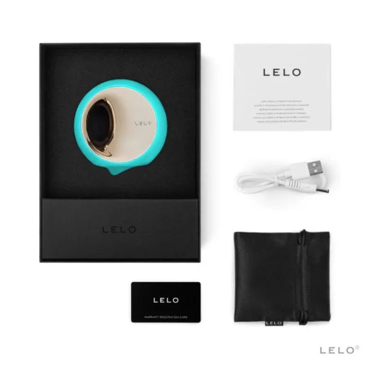 LELO - ORA 3 ESTÍMULADOR SEXO ORAL VERDE AGUA - Nuvica