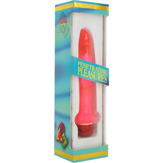 SEVEN CREATIONS - JELLY VIBRADOR ANAL DELGADO ROSA - Nuvica