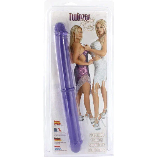 SEVEN CREATIONS - DOBLE PENE DE 30 CM MORADO - Nuvica