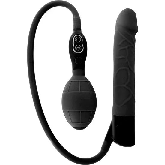 SEVEN CREATIONS - VIBRADOR HINCHABLE NEGRO - Nuvica