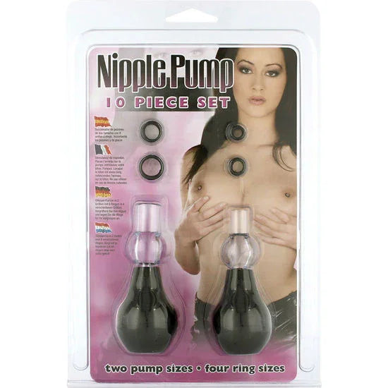 SEVEN CREATIONS - KIT DE 10 PZS ONDAS ESTIMULADORAS PEZONES - Nuvica