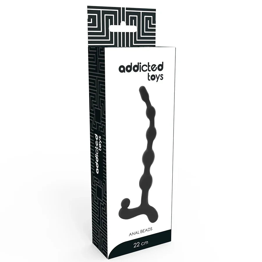 ADDICTED TOYS - BOLAS ANALES 22 CM NEGRO - Nuvica
