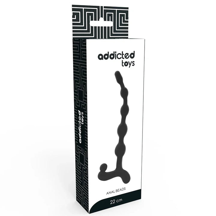 ADDICTED TOYS - BOLAS ANALES 22 CM NEGRO - Nuvica