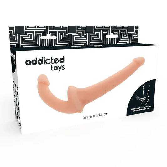 ADDICTED TOYS - DILDO CON ARNÉS SIN SUJECIÓN NATURAL - Nuvica