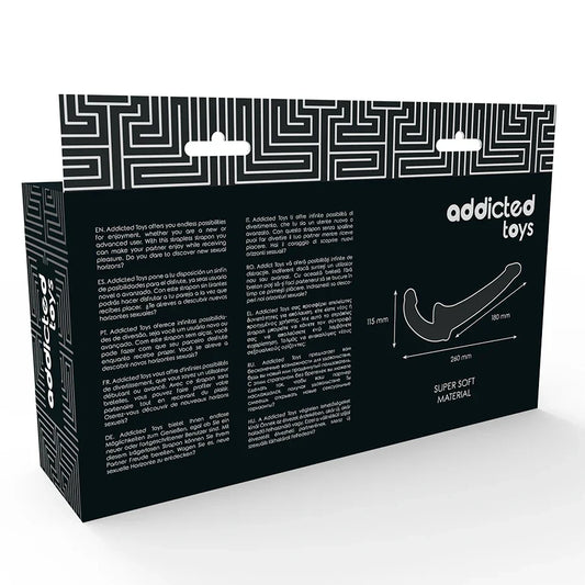 ADDICTED TOYS - DILDO CON ARNÉS SIN SUJECIÓN NATURAL - Nuvica