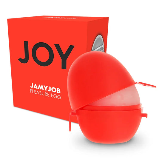 JAMYJOB - HUEVO MASTURBADOR DISCRETO VERSION ROJO JOY - Nuvica